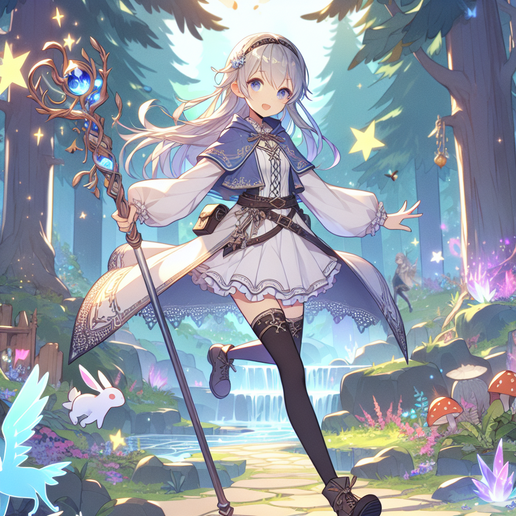 Nana's Magical Journey: Bringing the Mobile Legend Heroine to Life in Anime Form