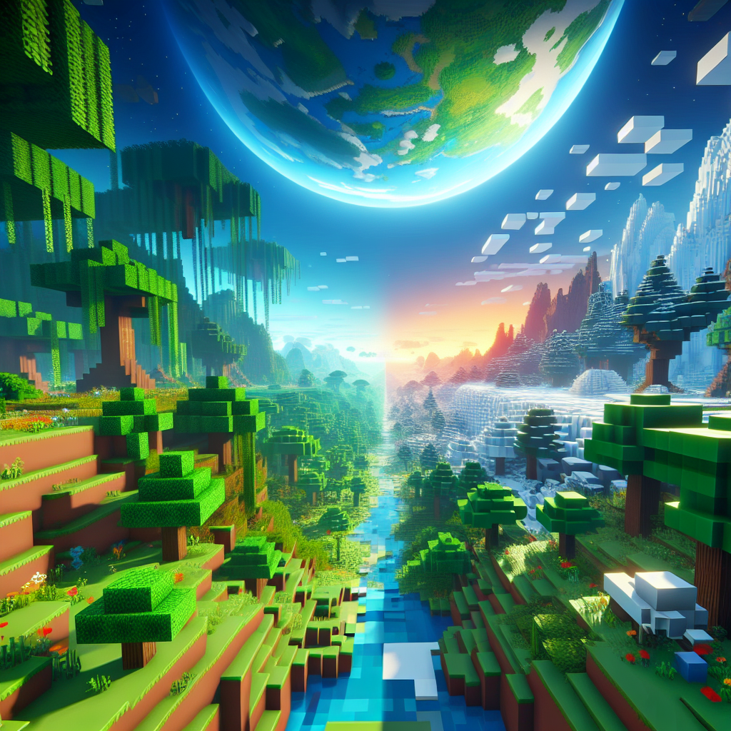 Exploring the Endless Biomes of Minecraft: A Journey Through Infinite Worlds